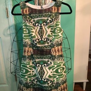 Alice + Olivia Mirror garden dress